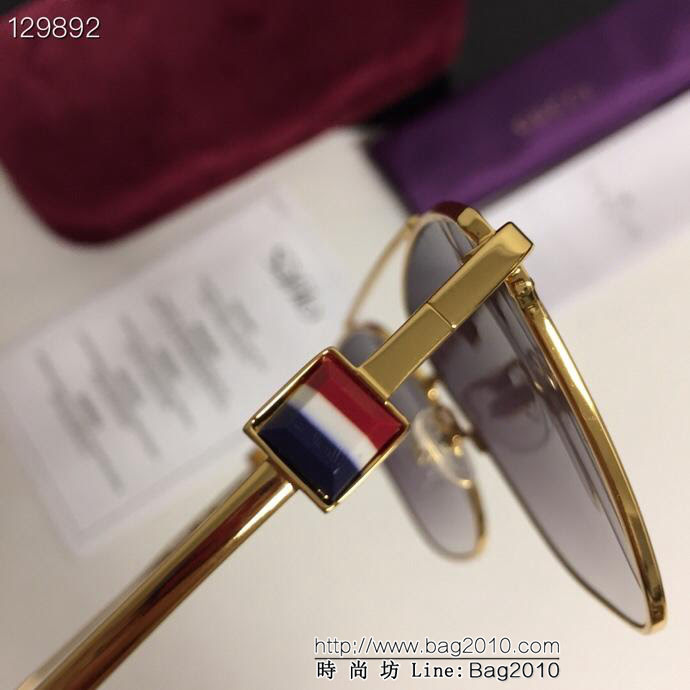 GUCCI古馳 GG0467 2019新款上市 男女款百搭墨鏡  lly1616